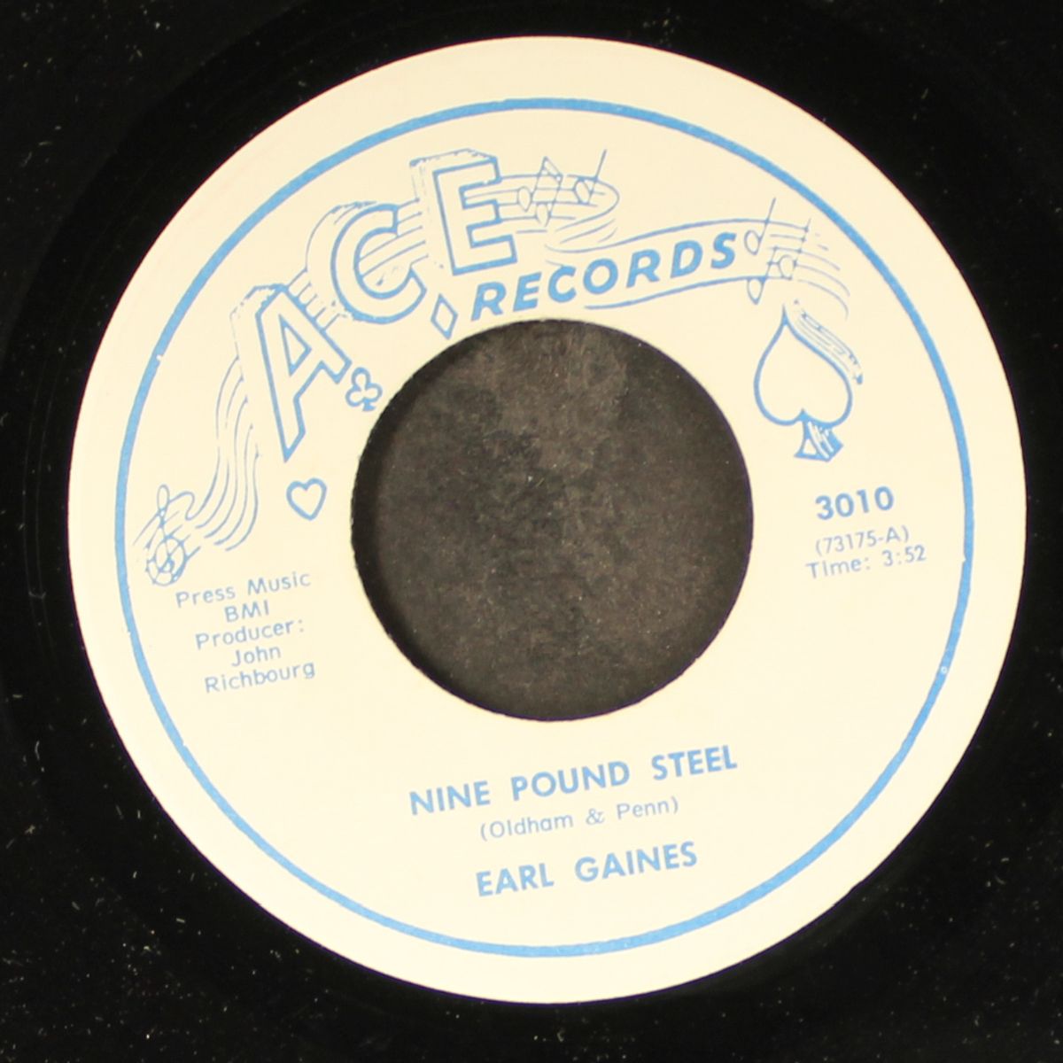 drownin' on dry land / nine pound steel by EARL GAINES