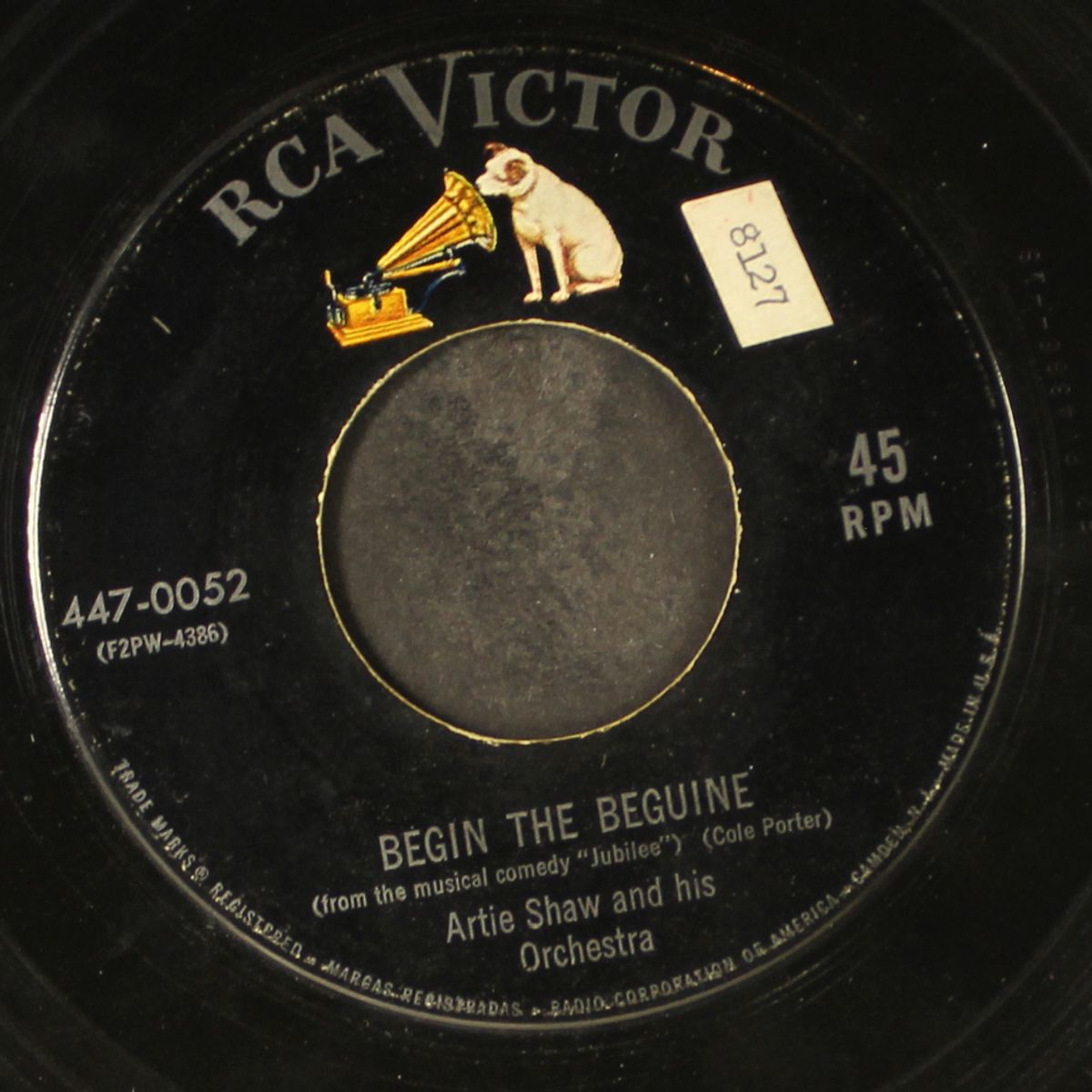 begin the beguine / temptation by ARTIE SHAW