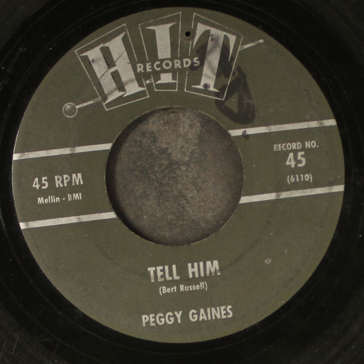 tell him by PEGGY GAINES