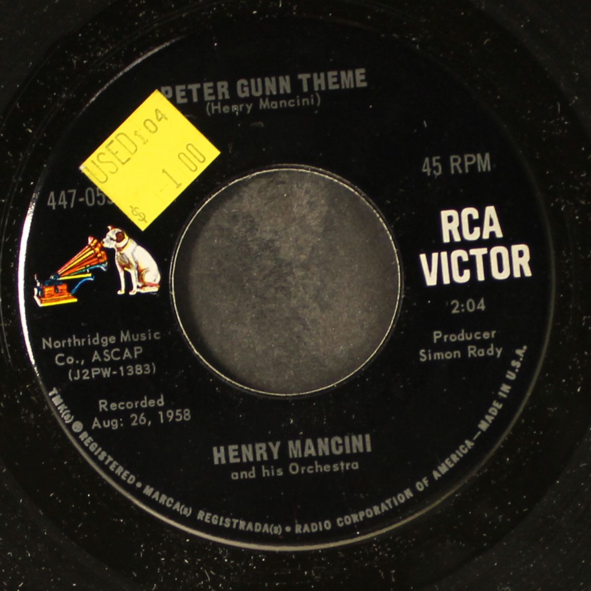 moon river / peter gun theme by HENRY MANCINI