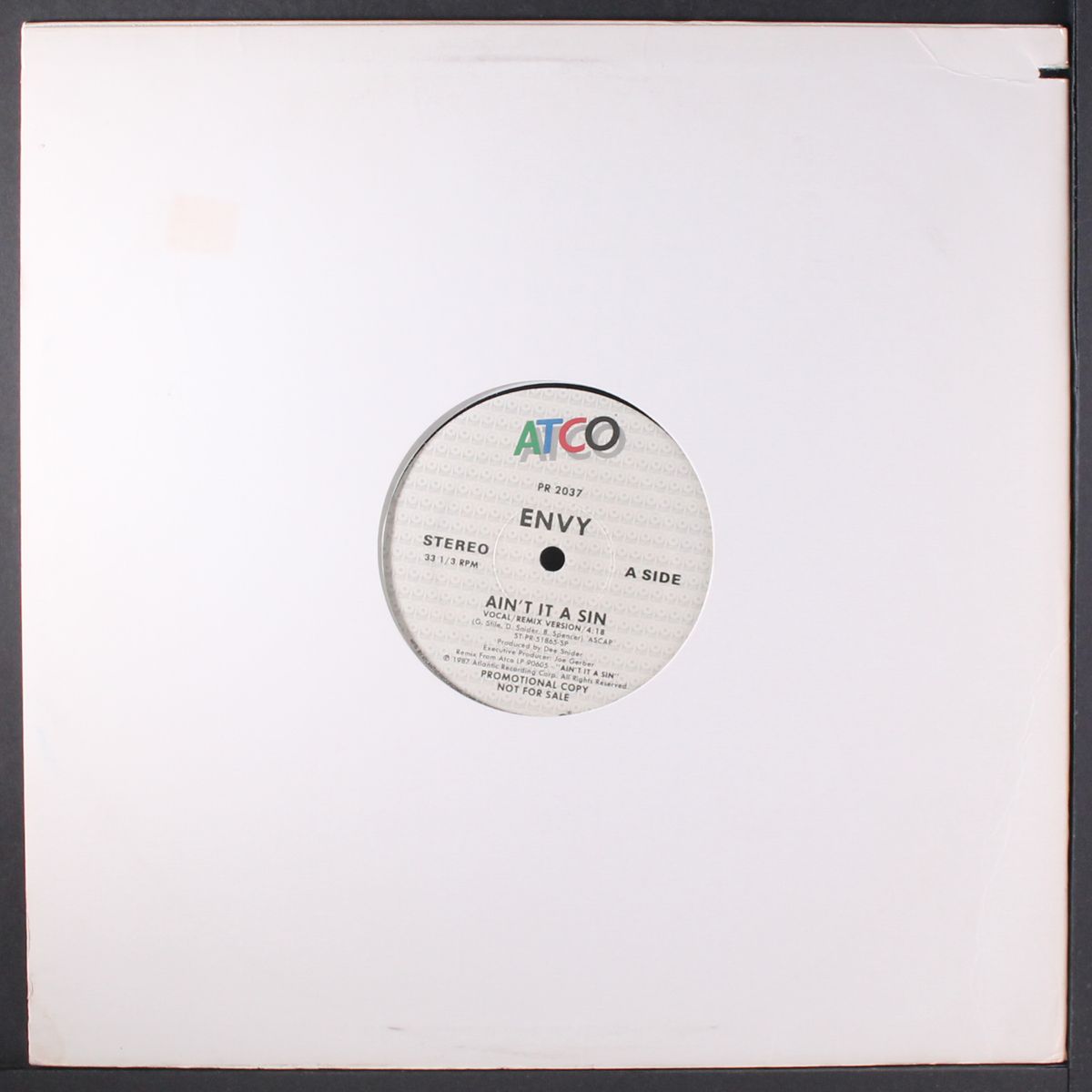 ain't it a sin / same by ENVY