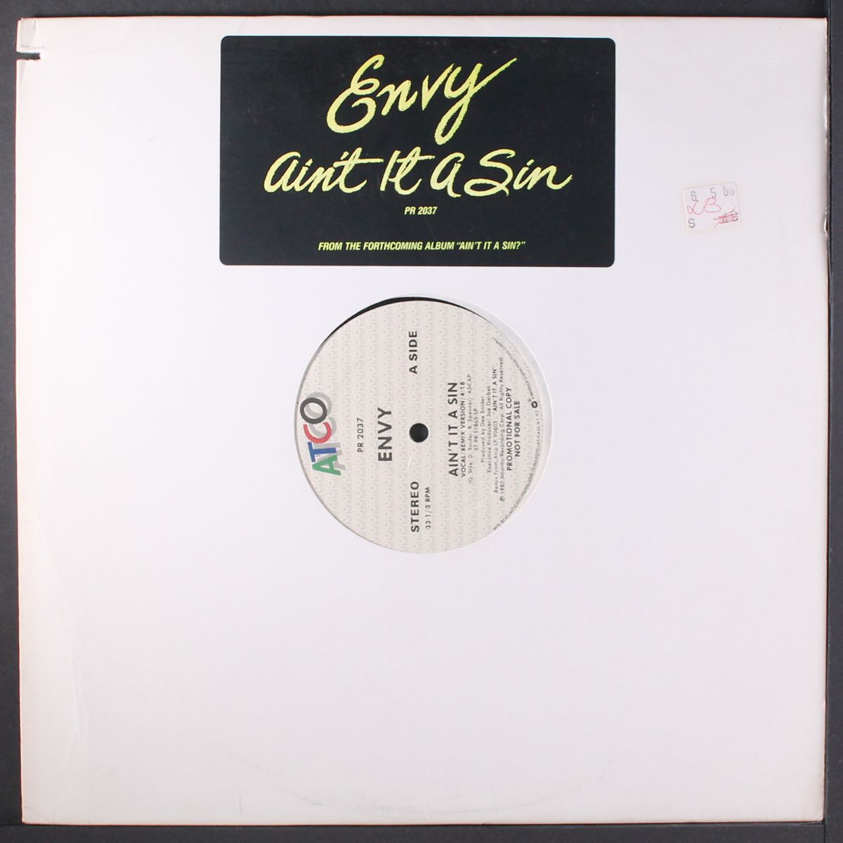 ain't it a sin / same by ENVY