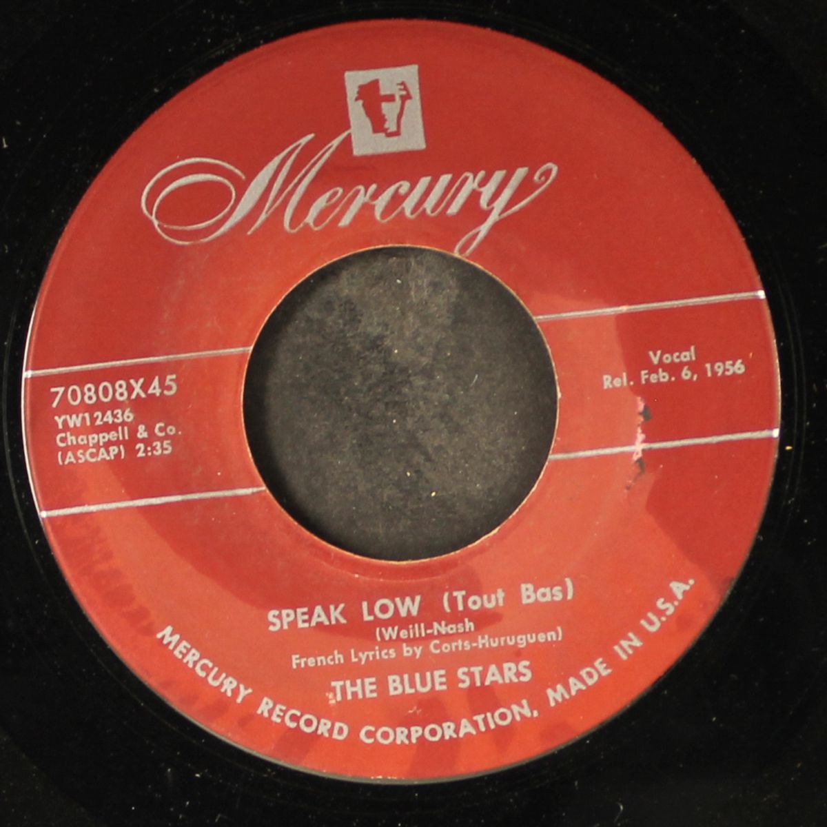 mambo italiano / speak low by BLUE STARS