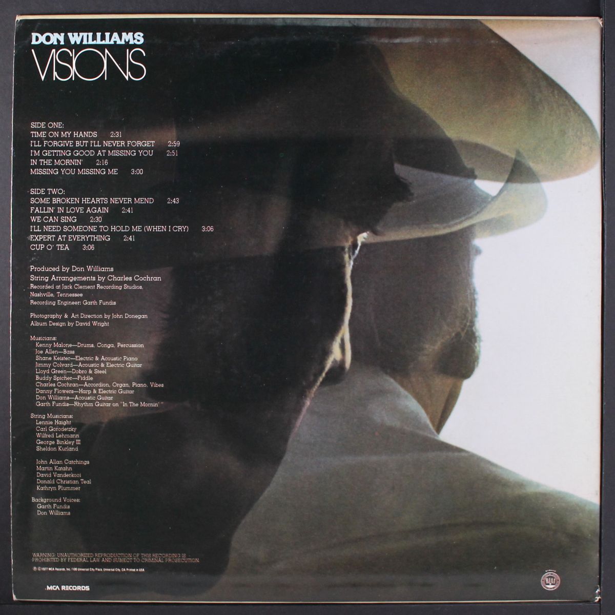 visions by DON WILLIAMS