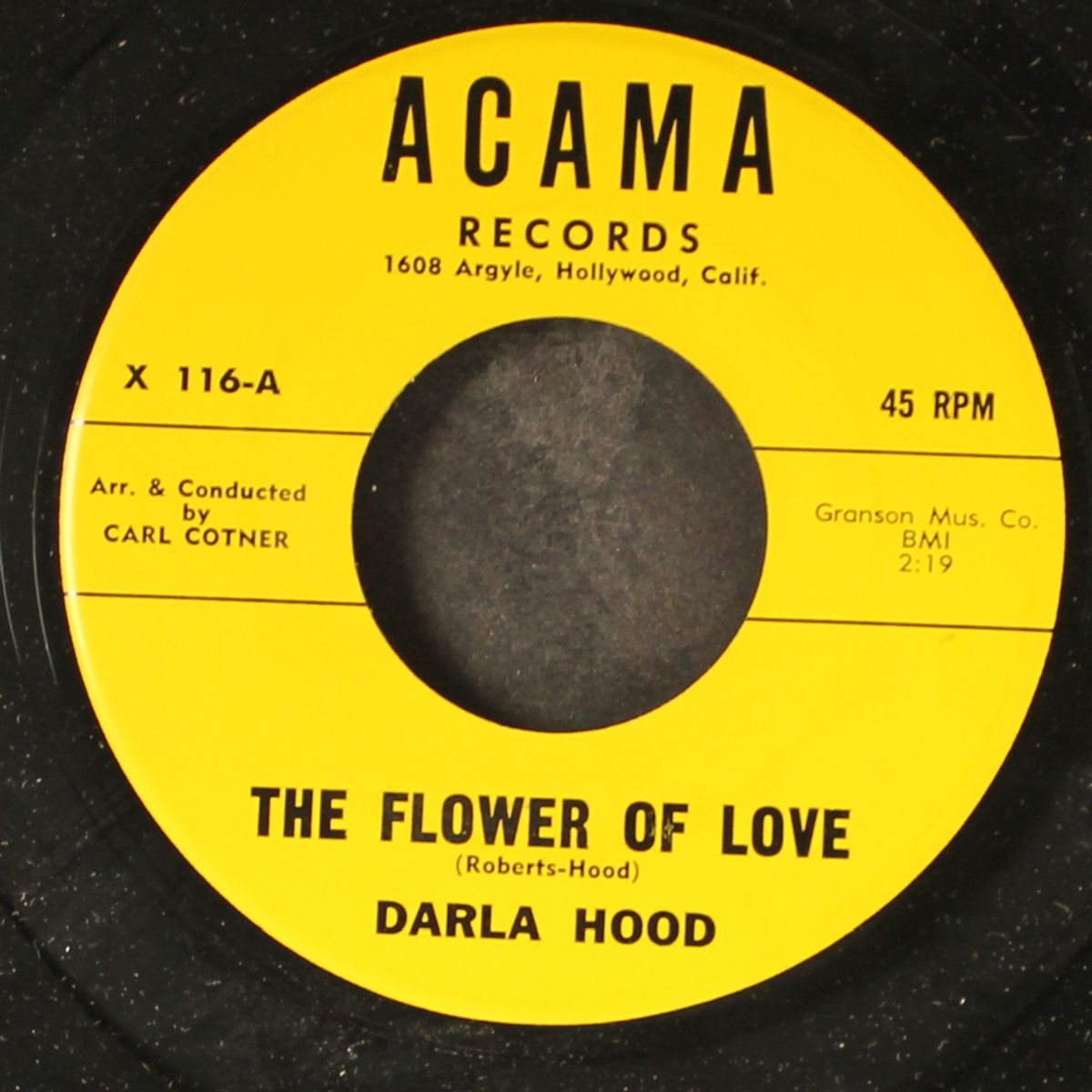 the flower of love / it just fits by DARLA HOOD