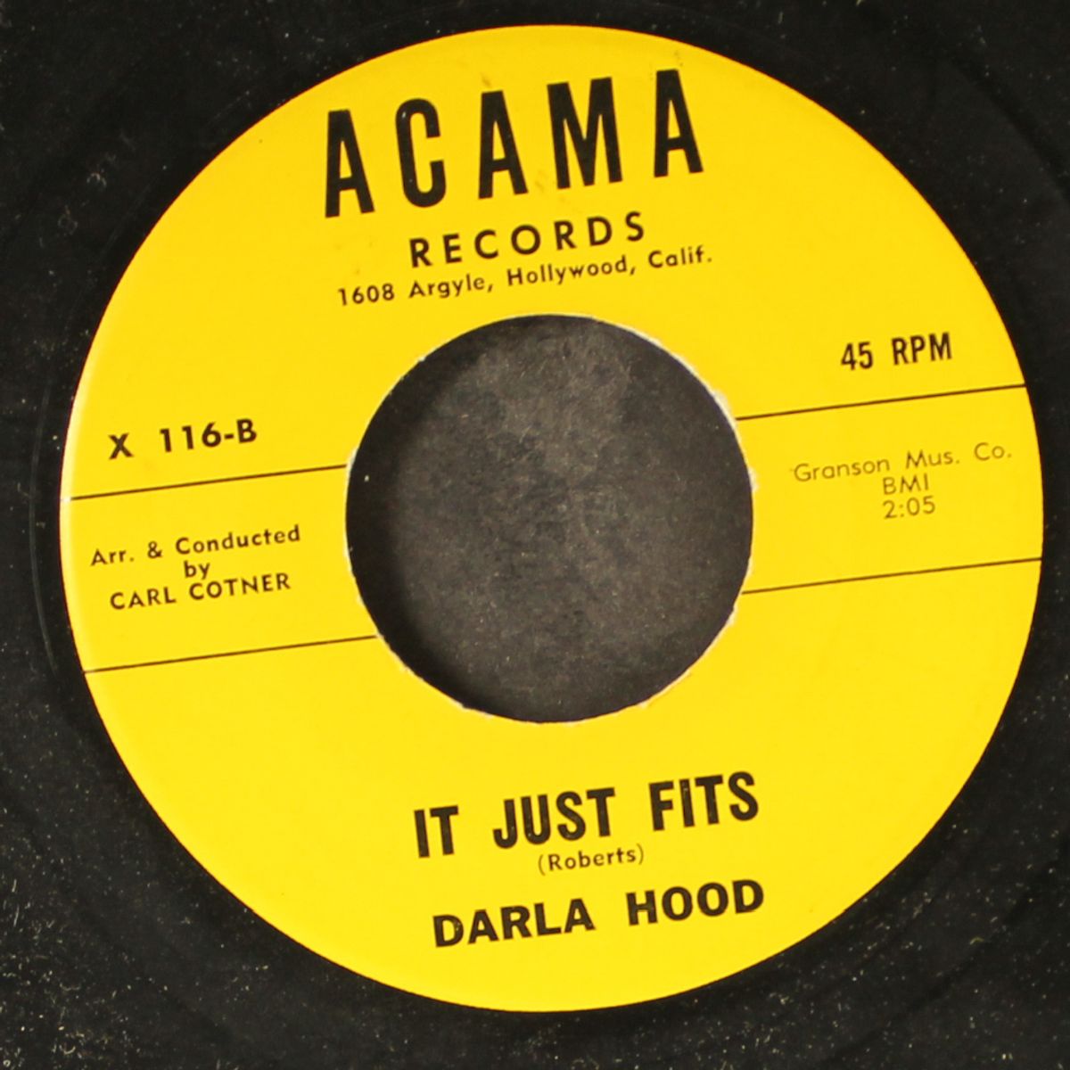 the flower of love / it just fits by DARLA HOOD