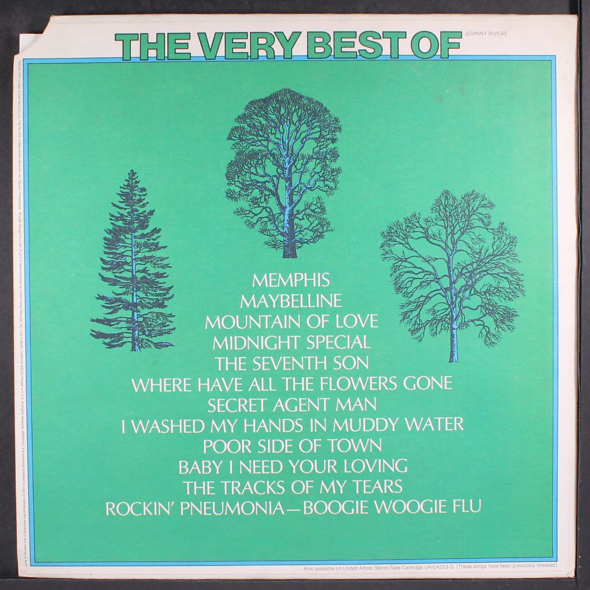 very best of by JOHNNY RIVERS
