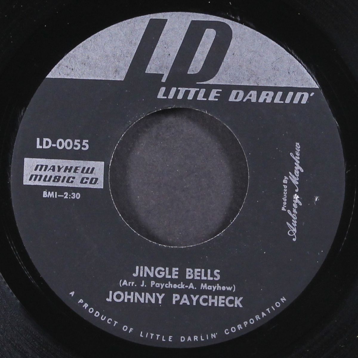 jingle bells / the old year is gone by JOHNNY PAYCHECK