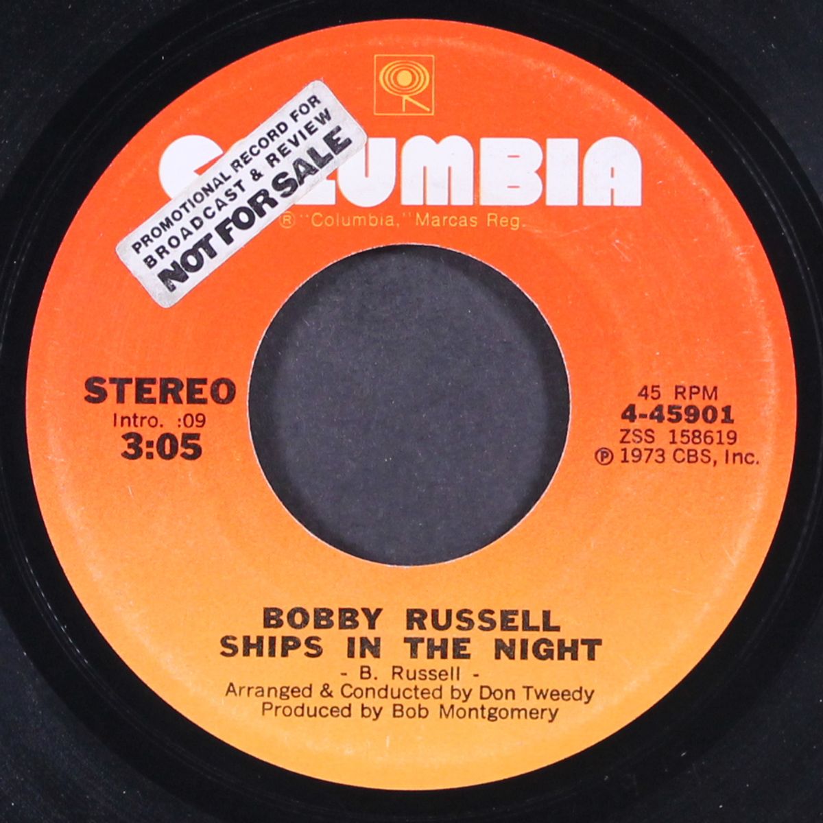 mid american manufacturing tycoon / ships in the night by BOBBY RUSSELL