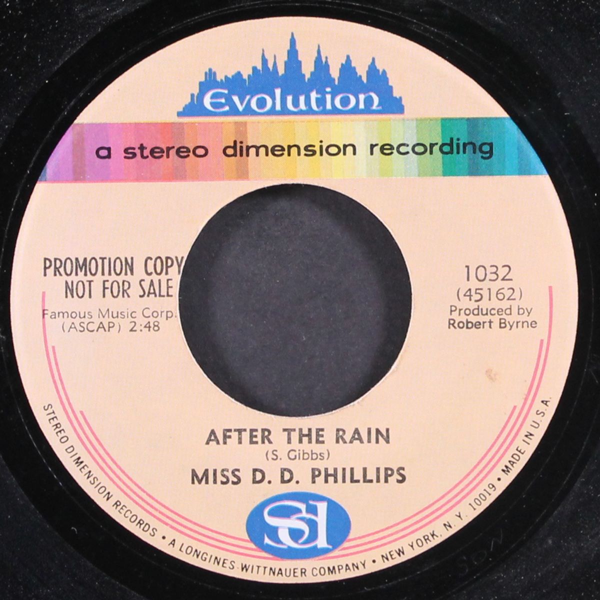 after the rain / don't wake me up in the morning, michael by MISS D.D. PHILLIPS