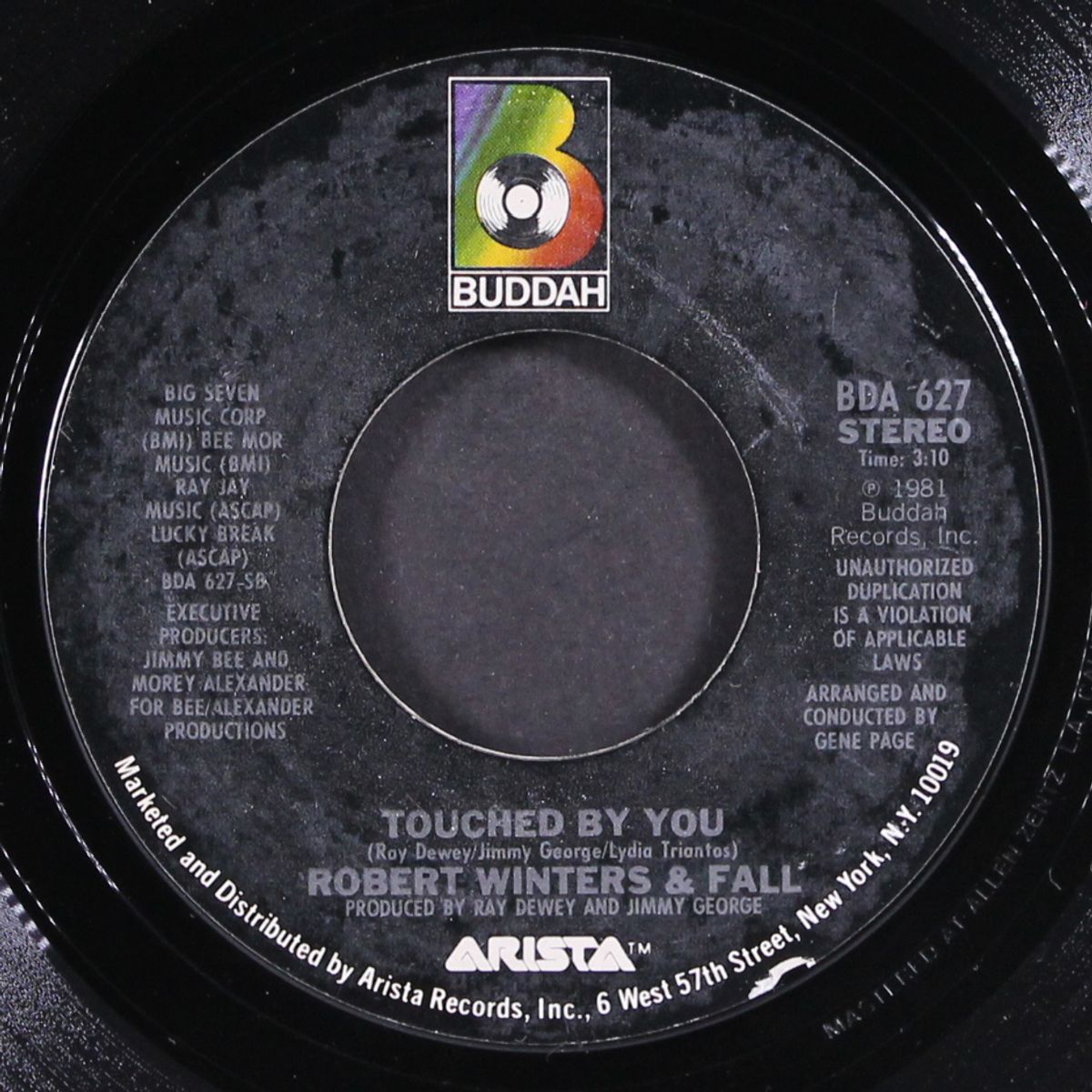when will my love be right / touched by you by ROBERT WINTERS & FALL