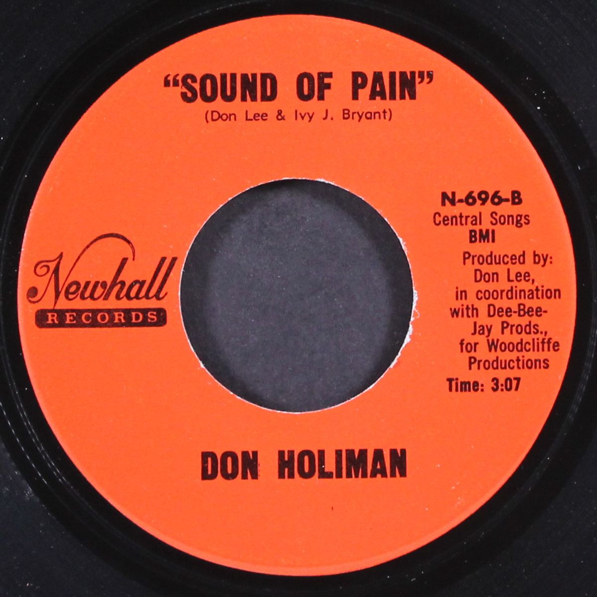 where were you when i needed you / sound of pain by DON HOLIMAN