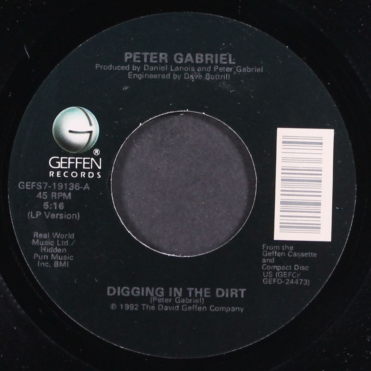 digging in the dirt / quiet steam by PETER GABRIEL