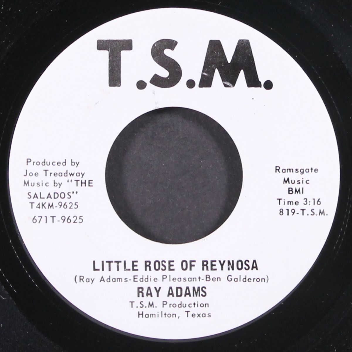 little rose of reynosa / beginning of the end by RAY ADAMS