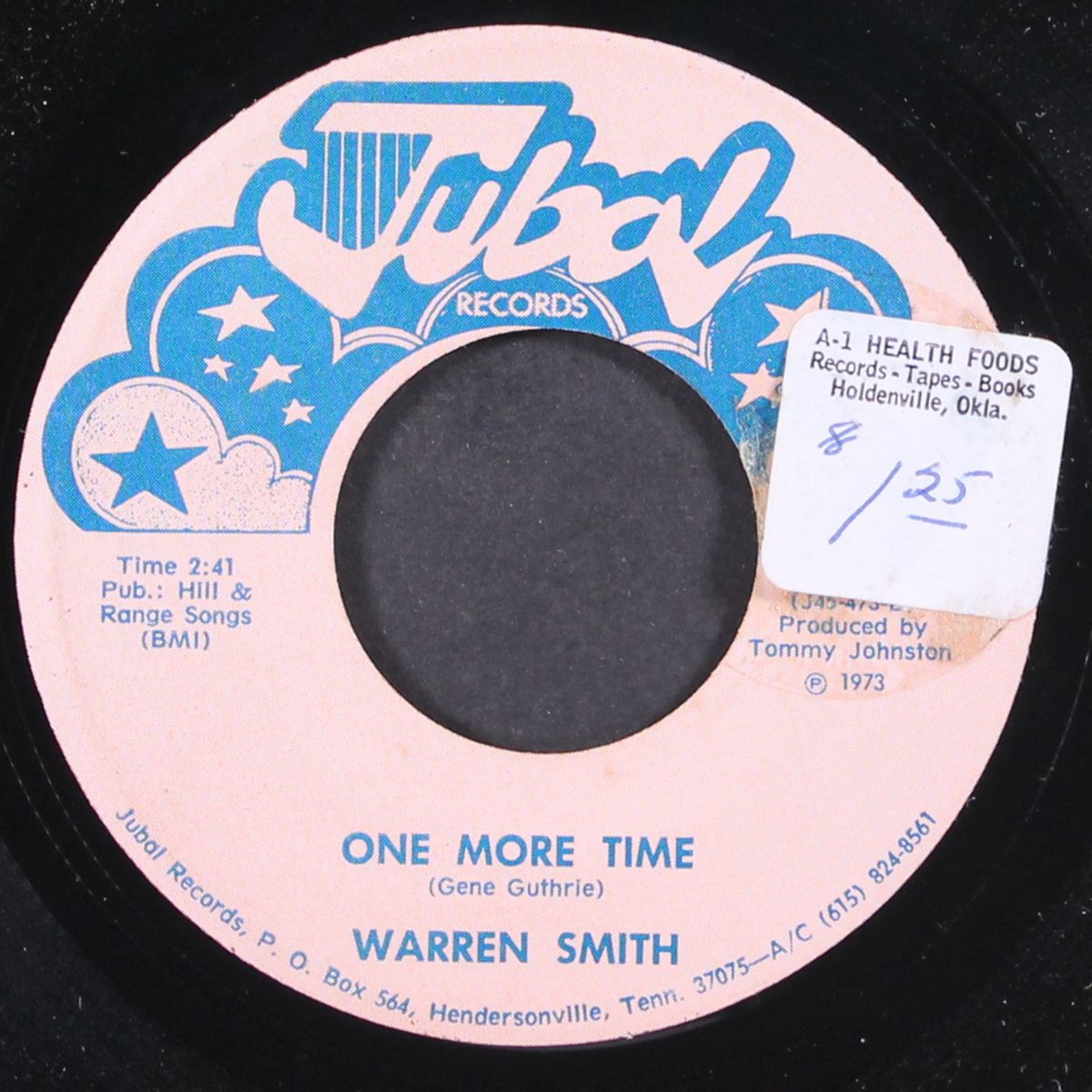 one more time / a woman's never been as gone by WARREN SMITH