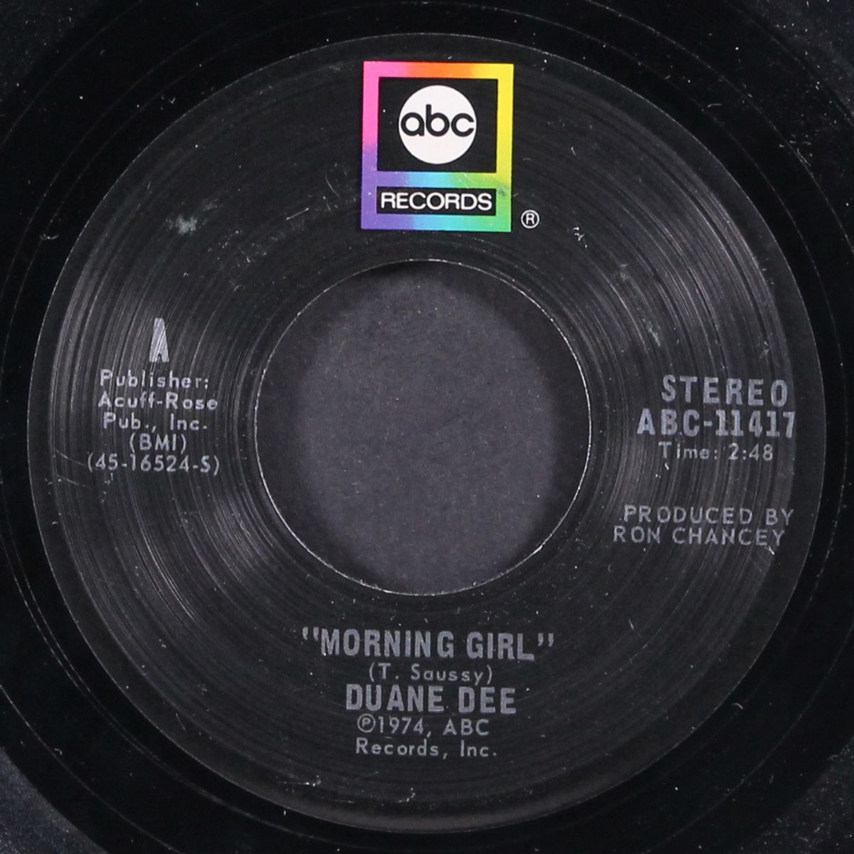 morning girl / she's my woman by DUANE DEE