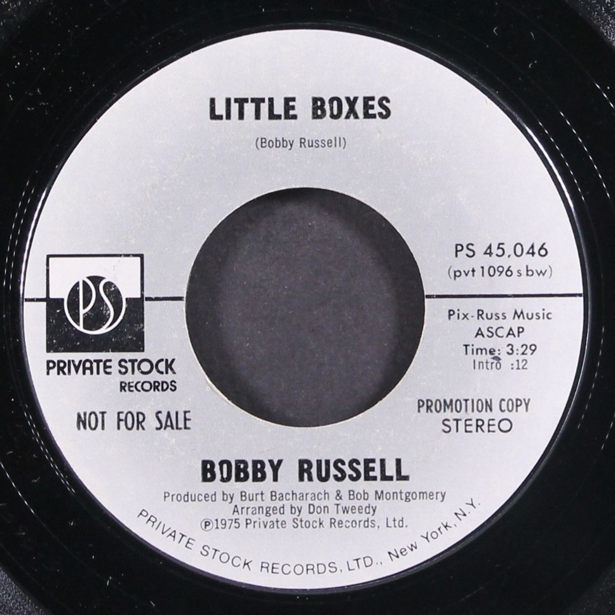 little boxes / mono by BOBBY RUSSELL