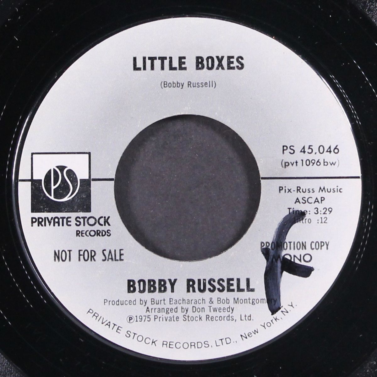 little boxes / mono by BOBBY RUSSELL