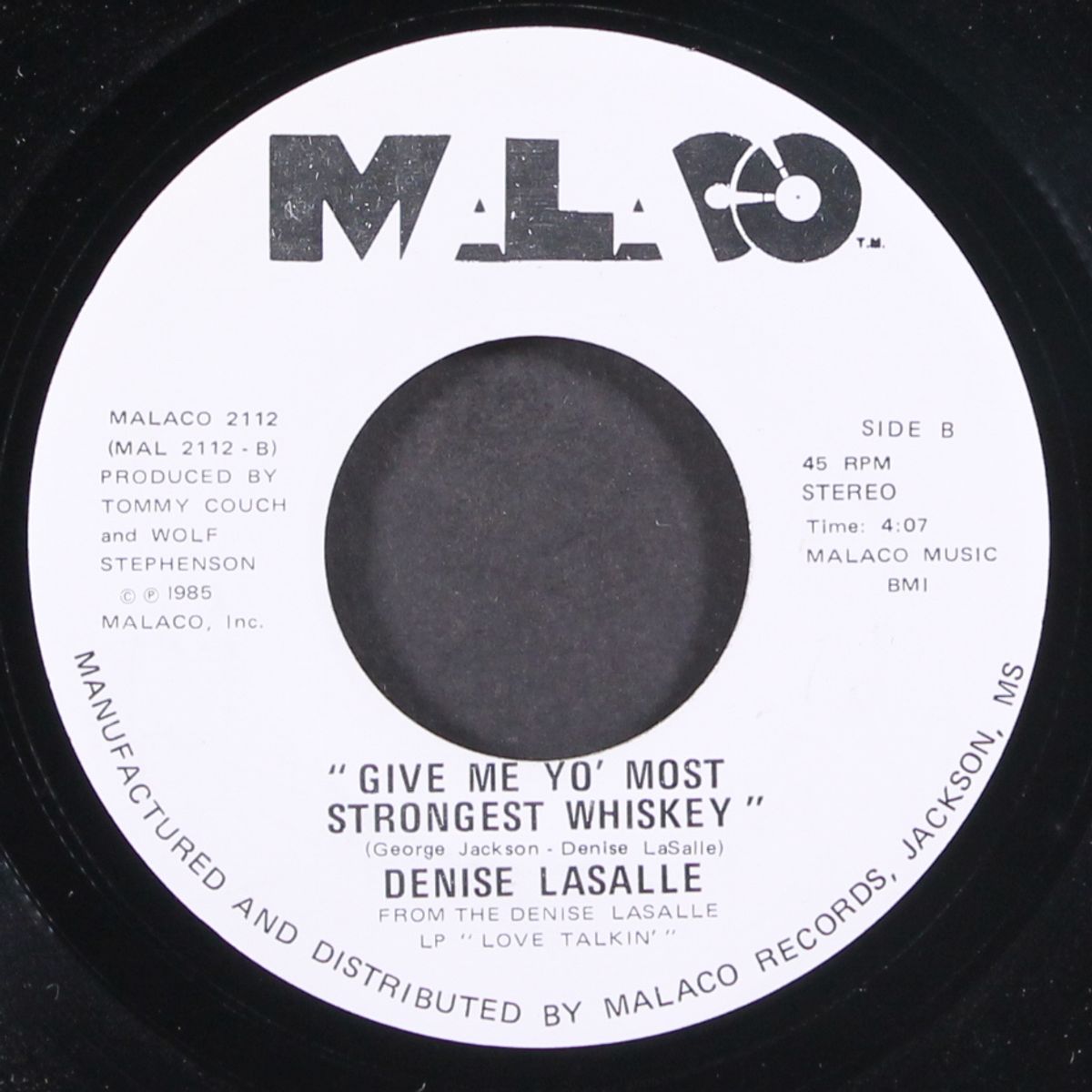 my tu-tu / give me yo' most strongest whiskey by DENISE LASALLE