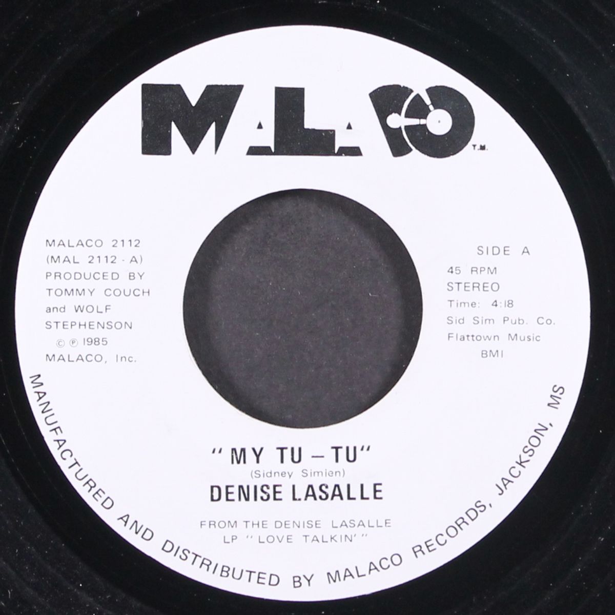 my tu-tu / give me yo' most strongest whiskey by DENISE LASALLE