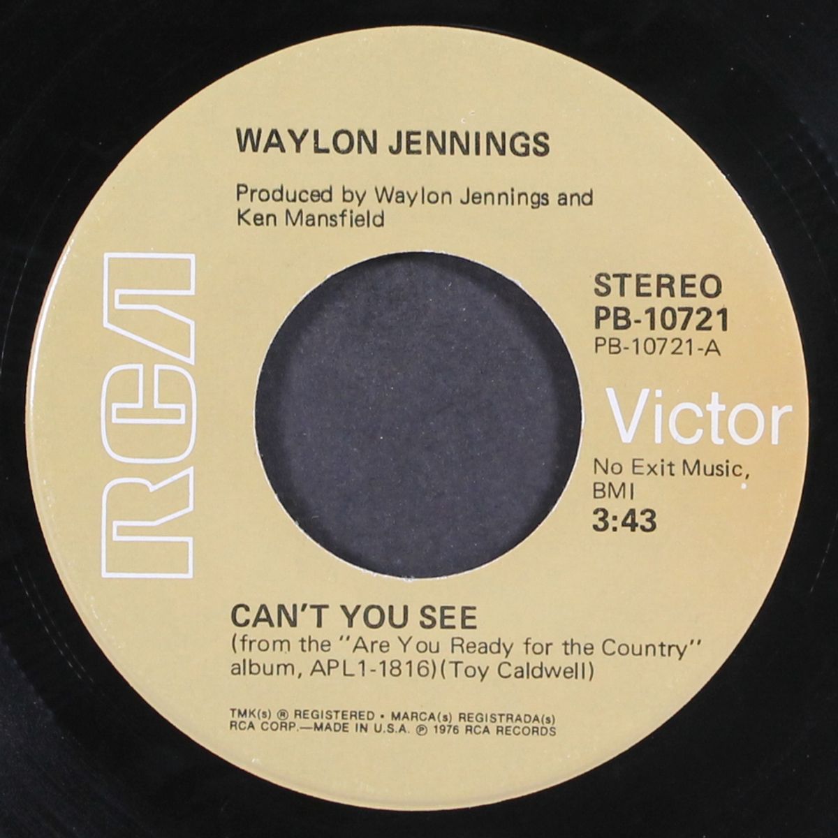 can't you see / i'll go back to her by WAYLON JENNINGS