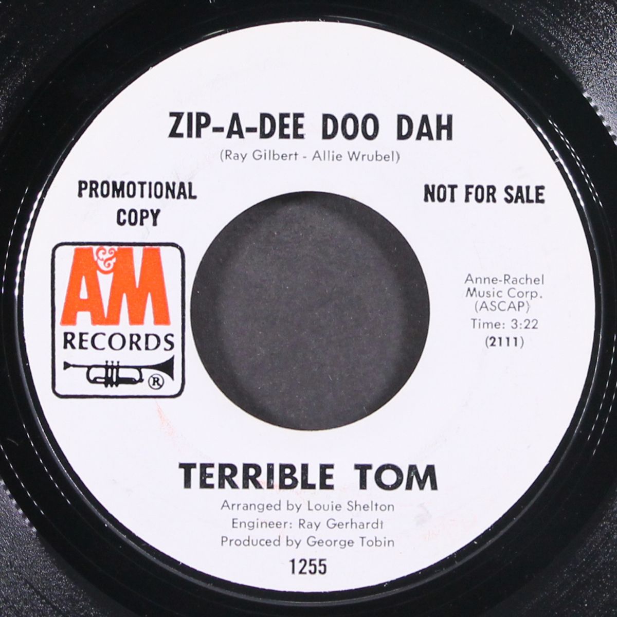 zip-a-dee doo dah / sweet mary by TERRIBLE TOM