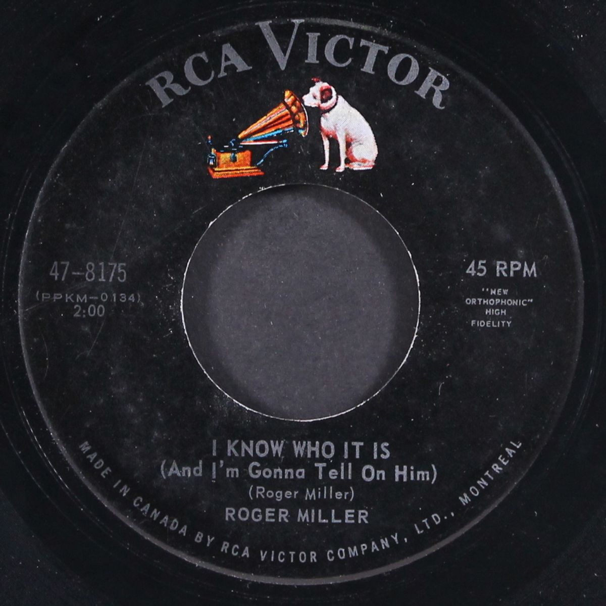 lock stock and teardrops / i know who it is by ROGER MILLER