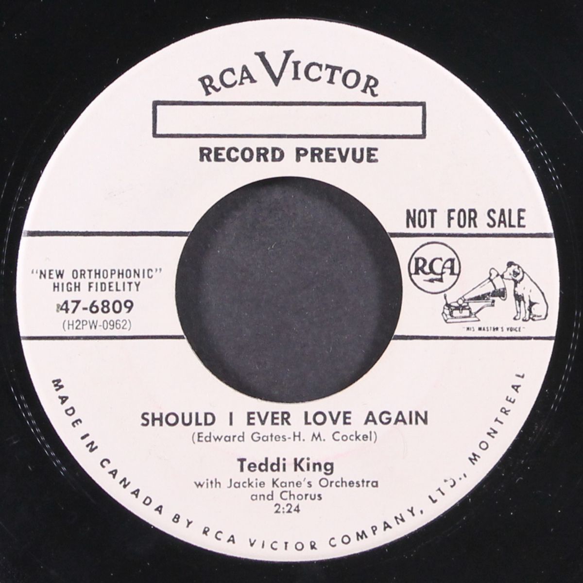 a ride on a rainbow / should i ever love again by TEDDI KING