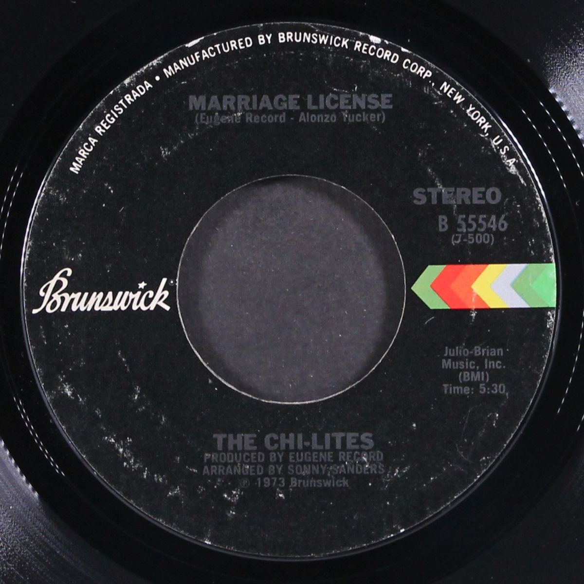 the first time (ever i saw your face) / marriage license by CHI-LITES