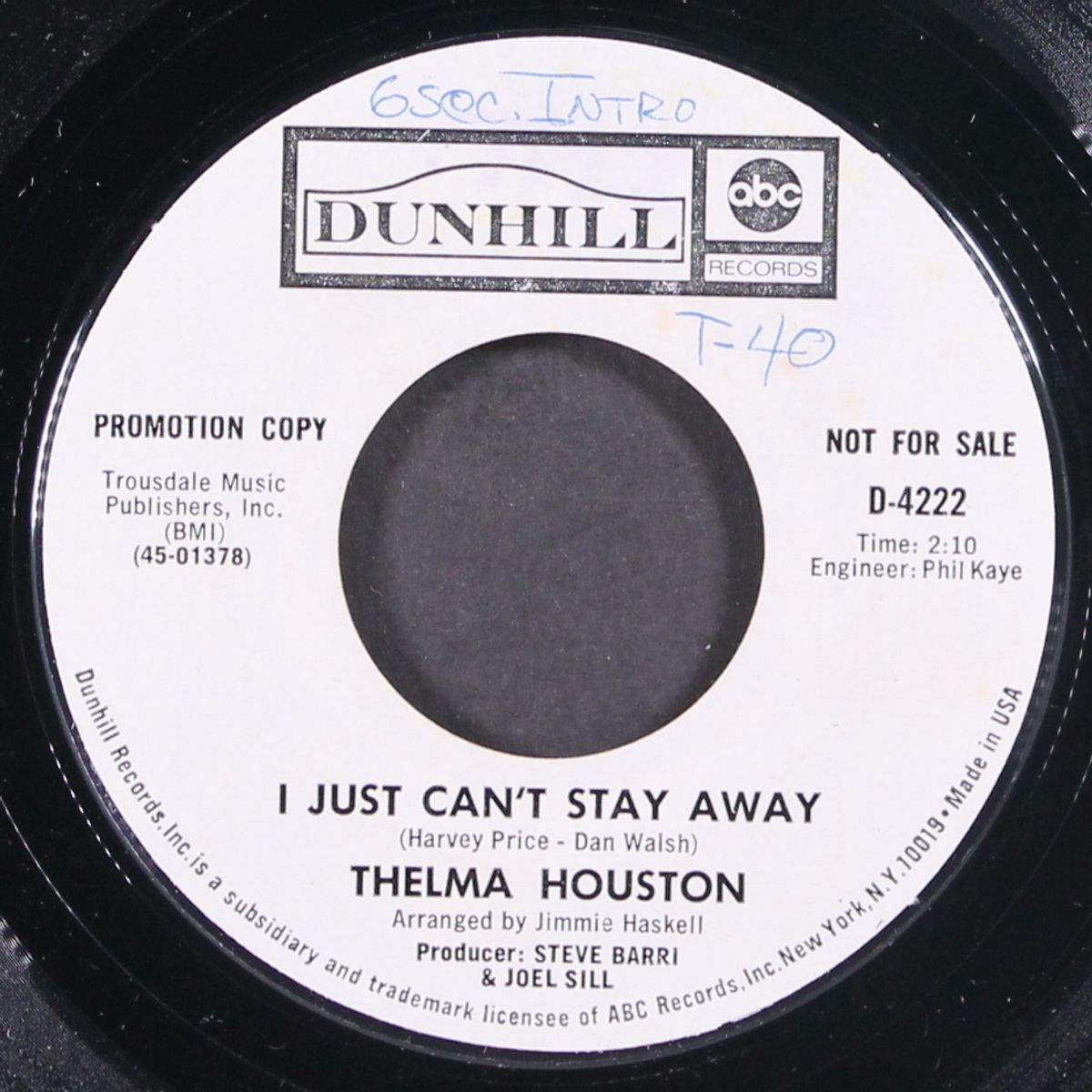 save the country / i just can't stay away by THELMA HOUSTON