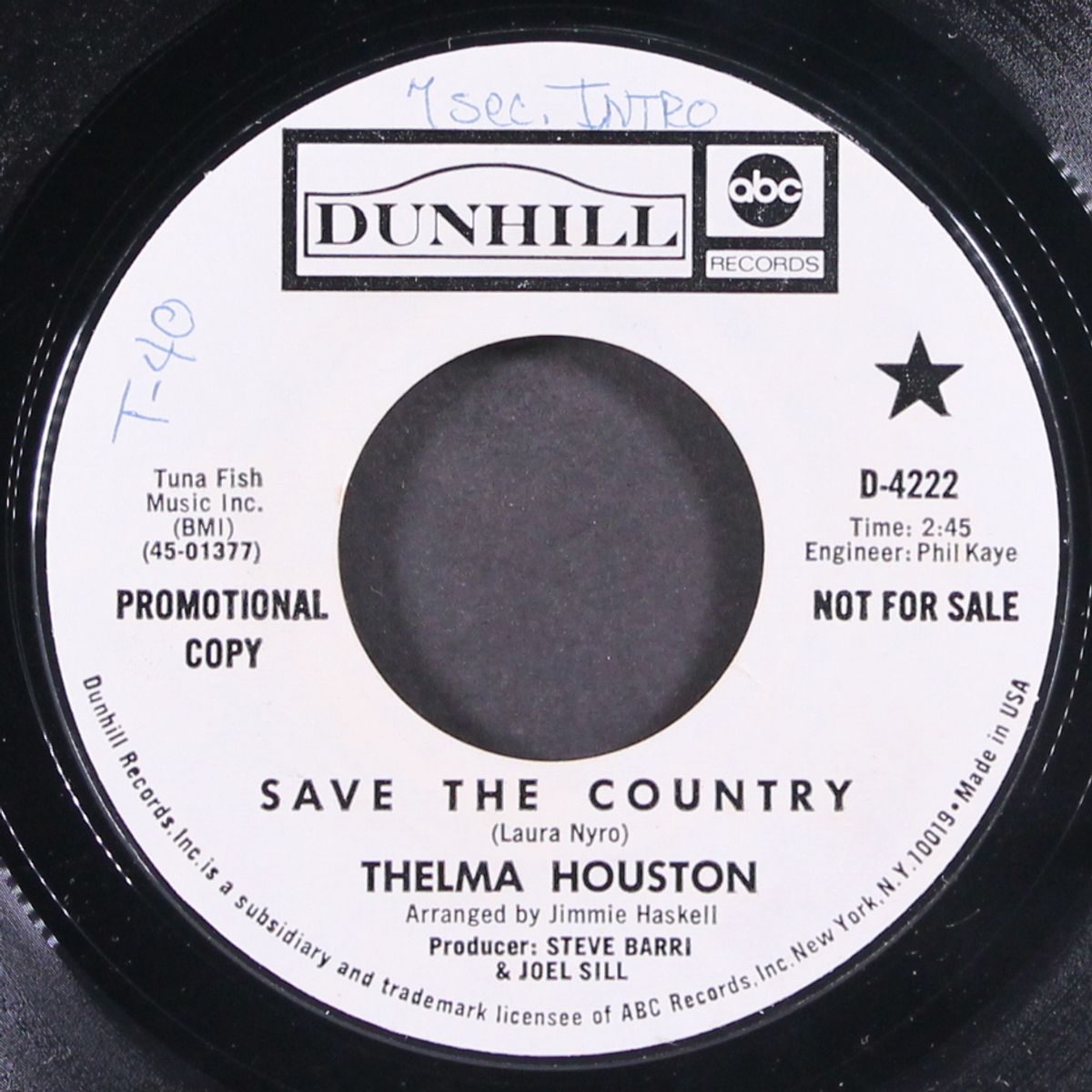 save the country / i just can't stay away by THELMA HOUSTON