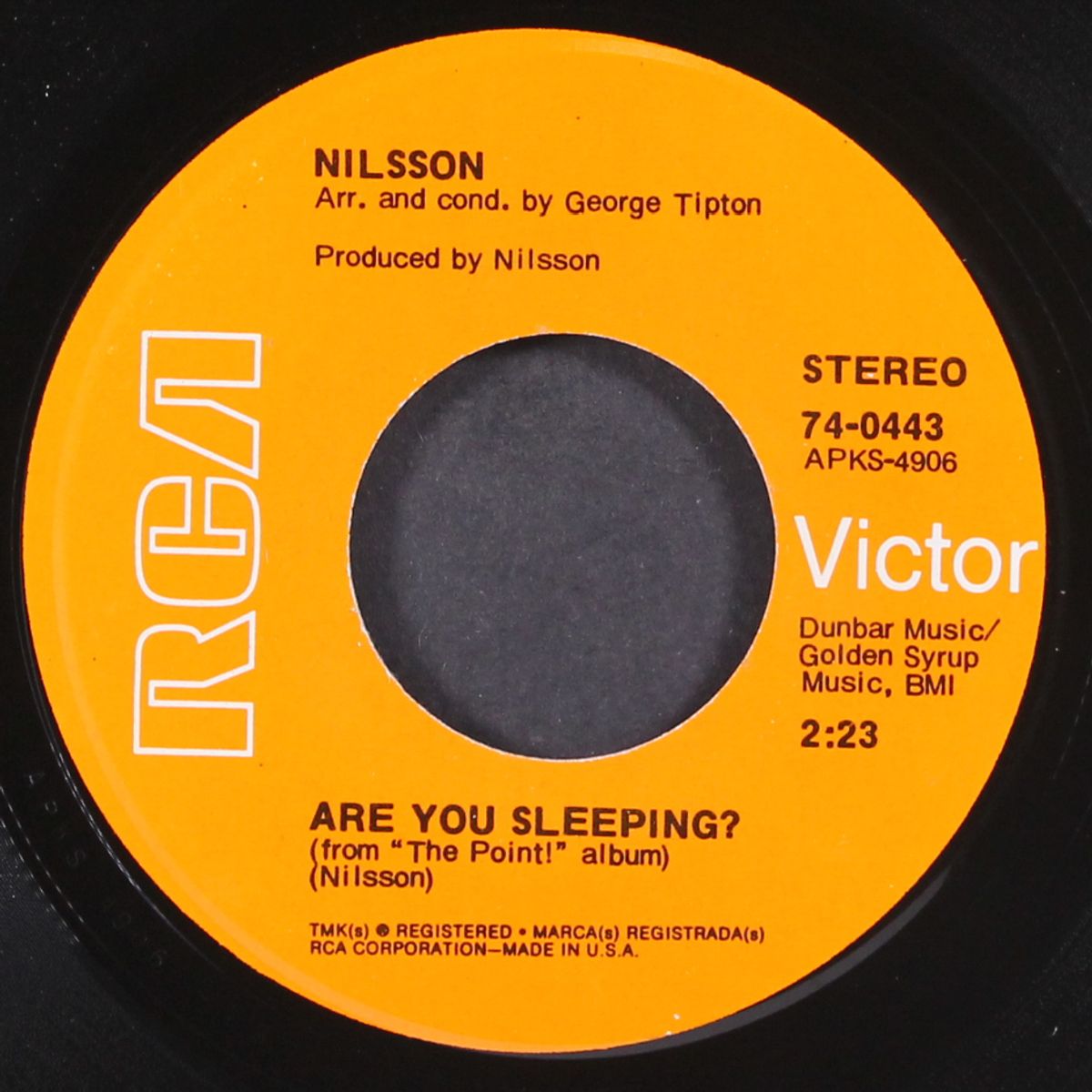 me and my arrow / are you sleeping? by NILSSON