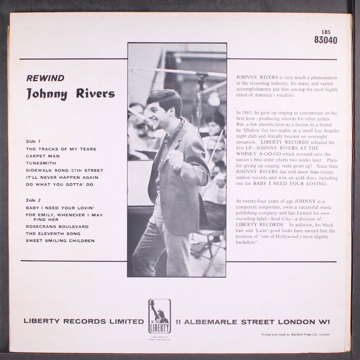 rewind by JOHNNY RIVERS