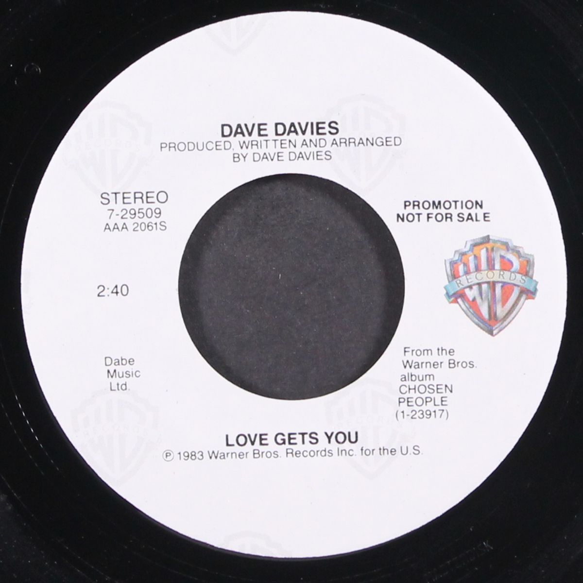 love gets you / mono by DAVE DAVIES