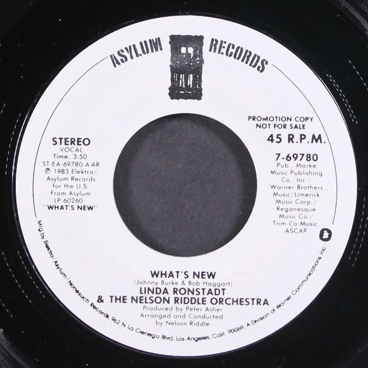 what's new / same by LINDA RONSTADT & NELSON RIDDLE ORCHESTRA