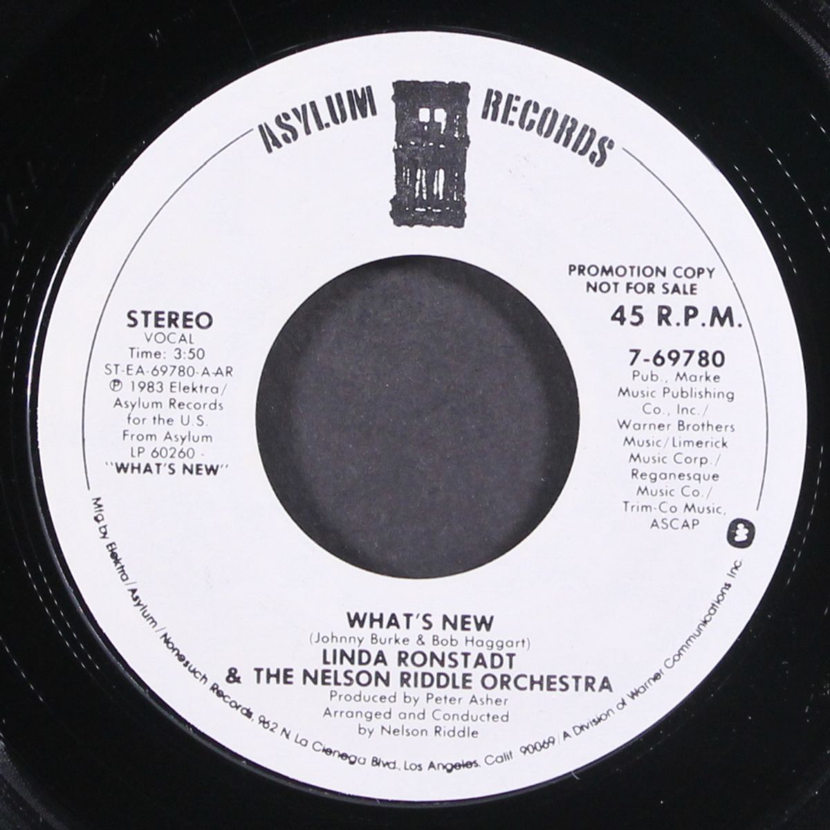 what's new / same by LINDA RONSTADT & NELSON RIDDLE ORCHESTRA