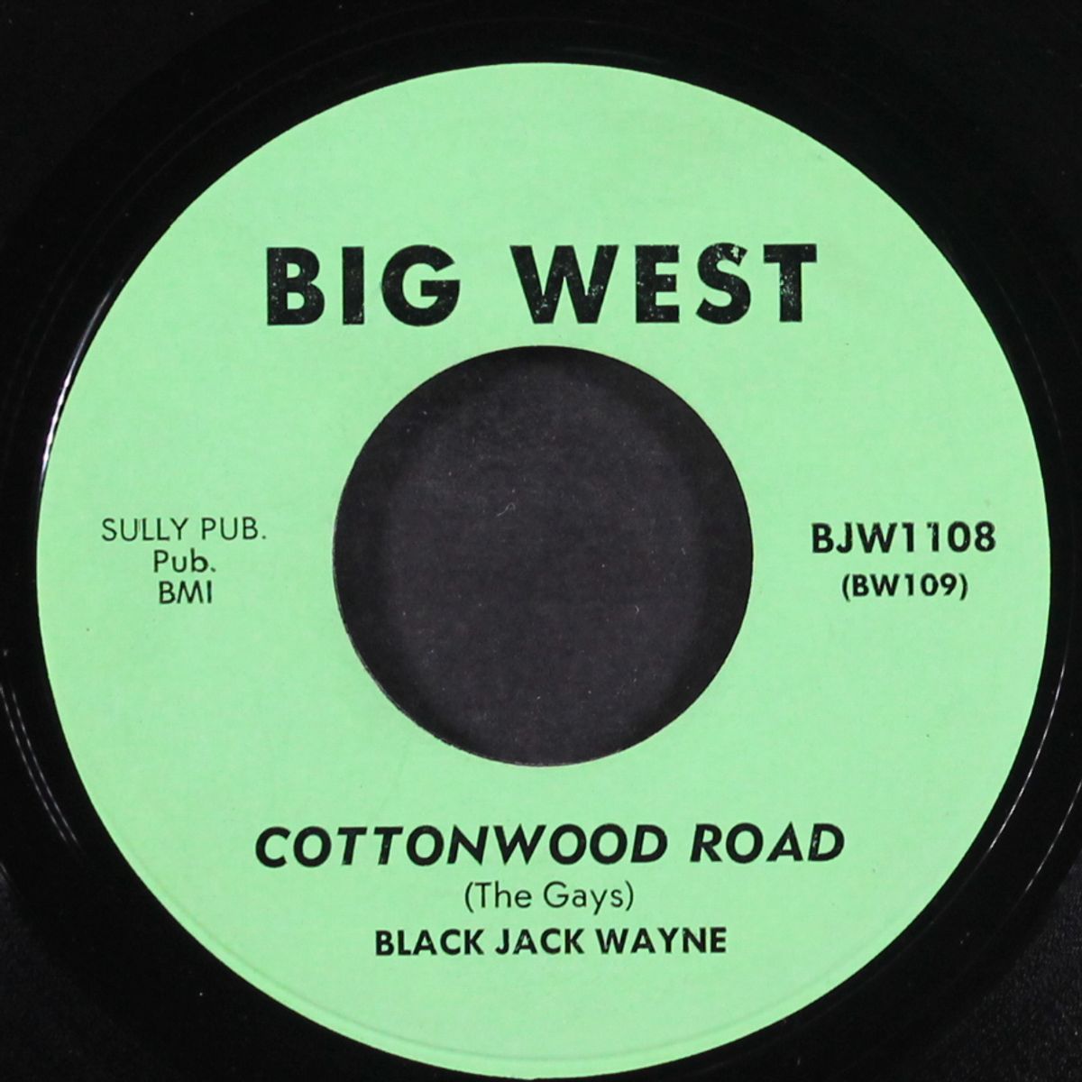 bartender's lament / cottonwood road by BLACK JACK WAYNE