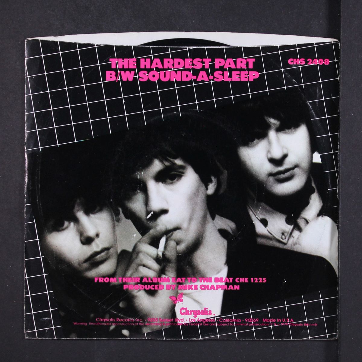 the hardest part / sound-a-sleep by BLONDIE