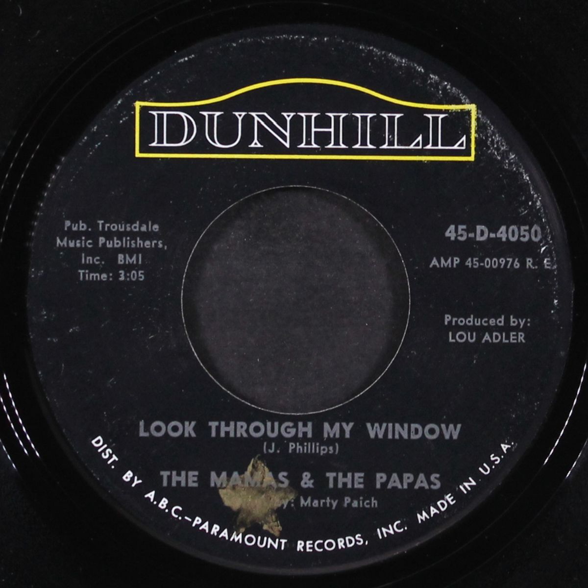 look through my window by MAMAS & PAPAS