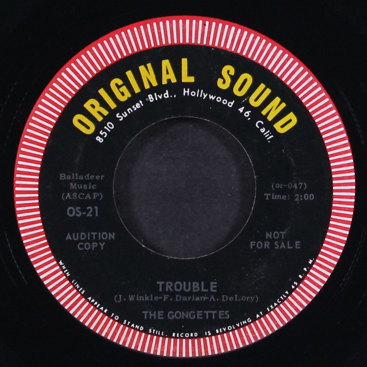 gong, gong-i'm blue / trouble by GONGETTES