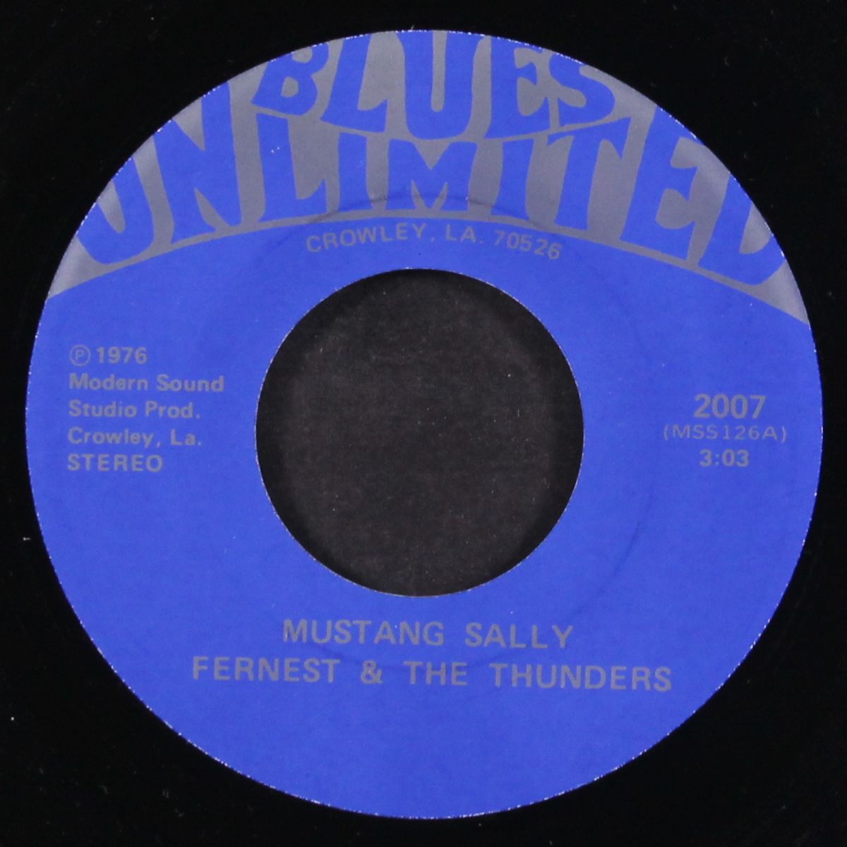 mustang sally / lost lover blues by FERNEST & THUNDERS