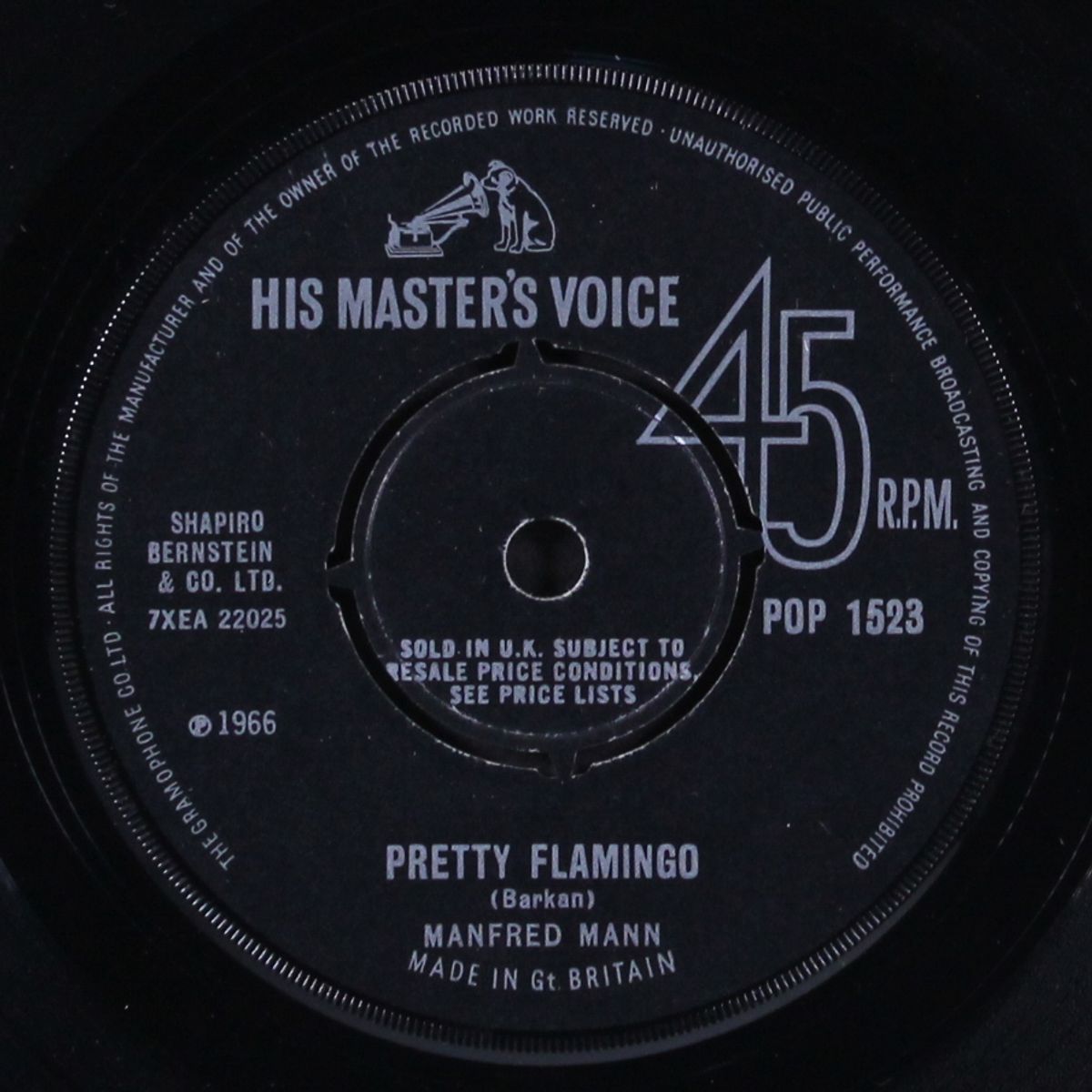 pretty flamingo / you're standing by by MANFRED MANN