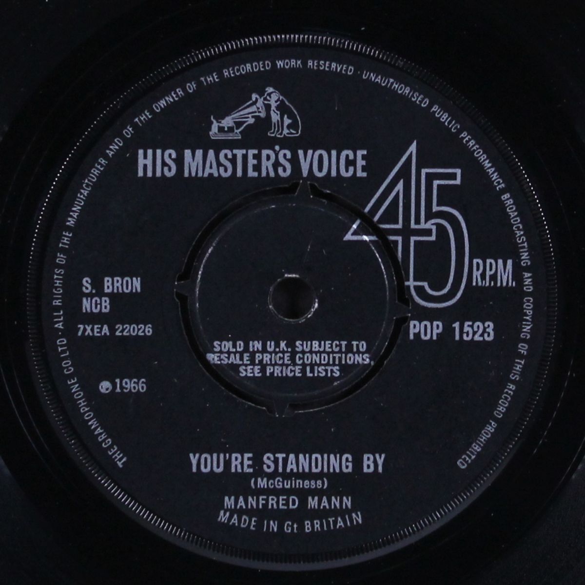 pretty flamingo / you're standing by by MANFRED MANN
