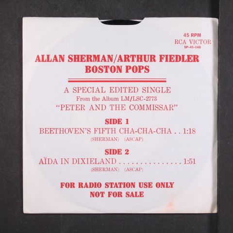 ALLAN SHERMAN / BOSTON POPS