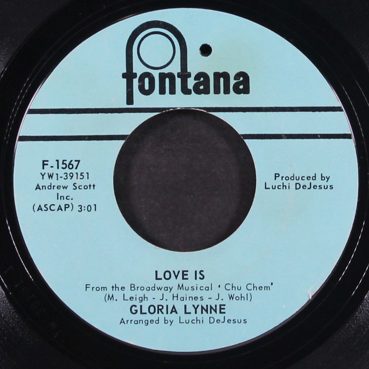 love is / it's not the truth by GLORIA LYNNE