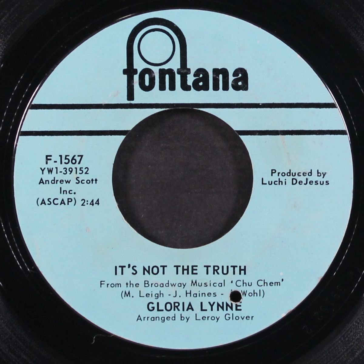 love is / it's not the truth by GLORIA LYNNE