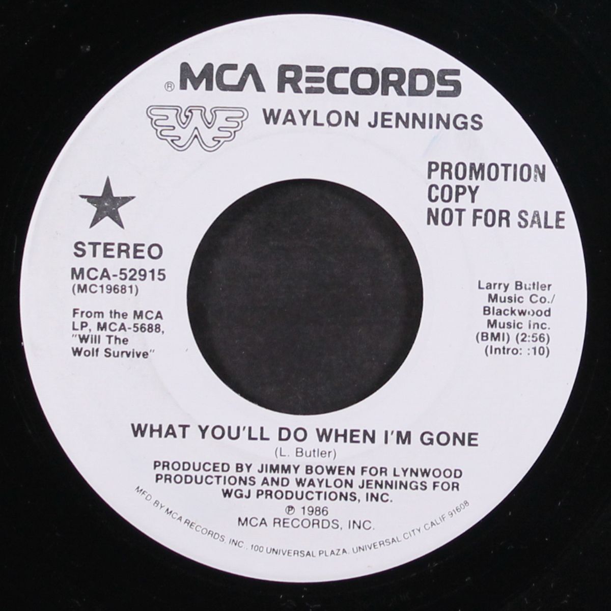 what you'll do when i'm gone by WAYLON JENNINGS