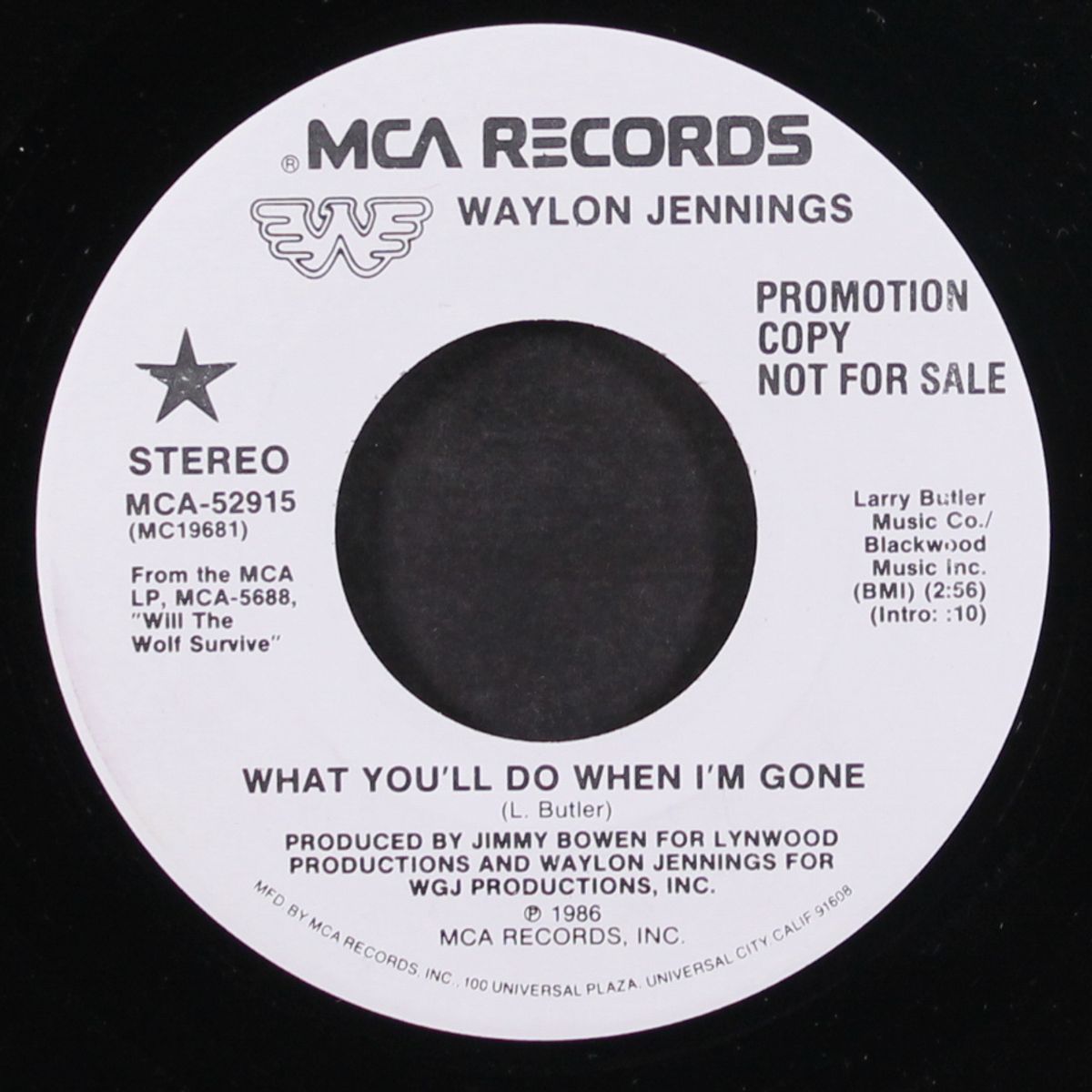 what you'll do when i'm gone by WAYLON JENNINGS