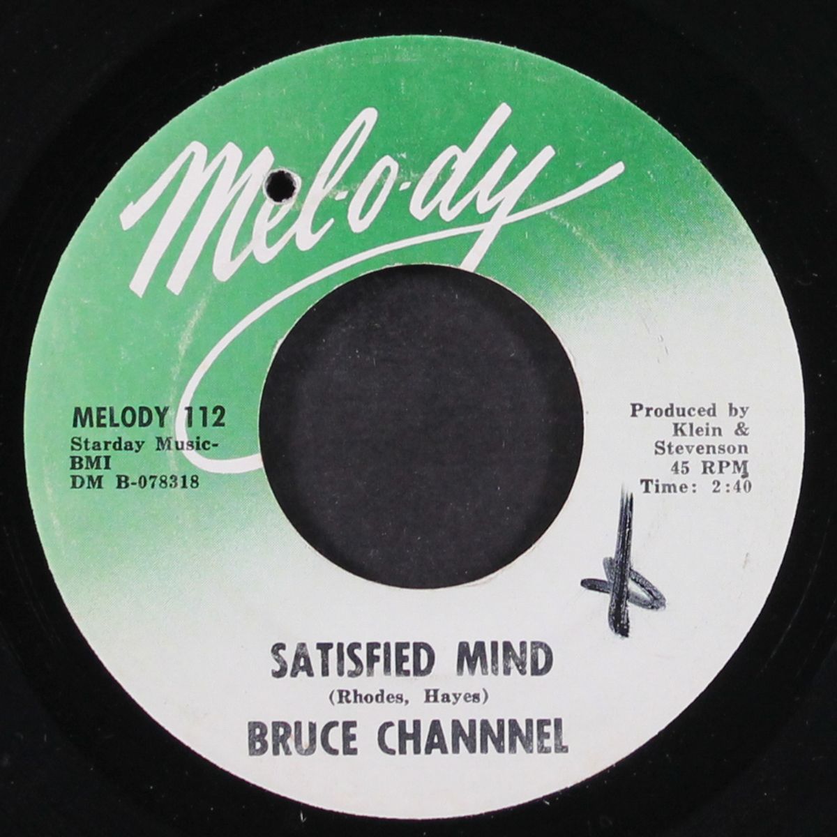 satisfied mind / that's what's happenin' by BRUCE CHANNEL