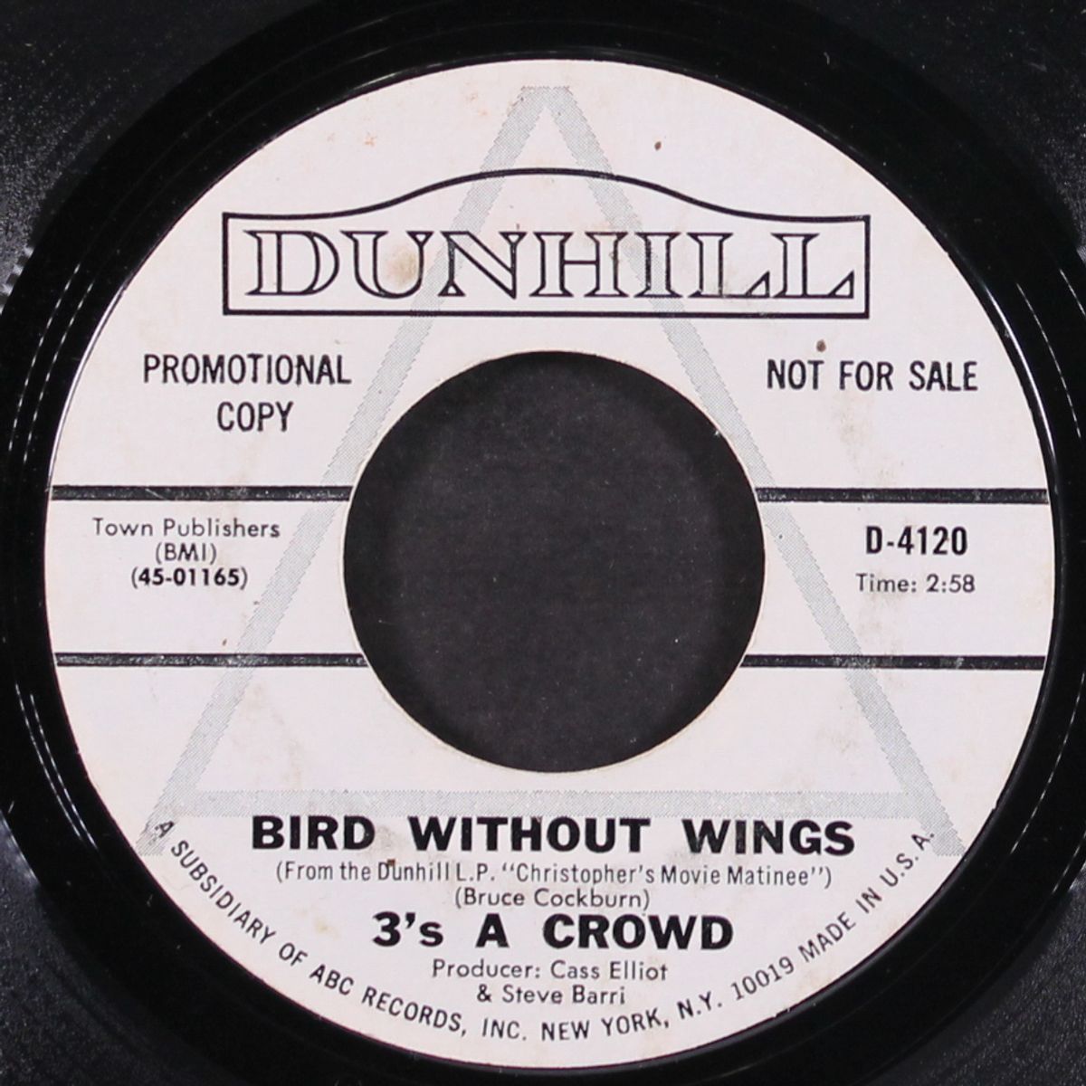 bird without wings by 3'S A CROWD